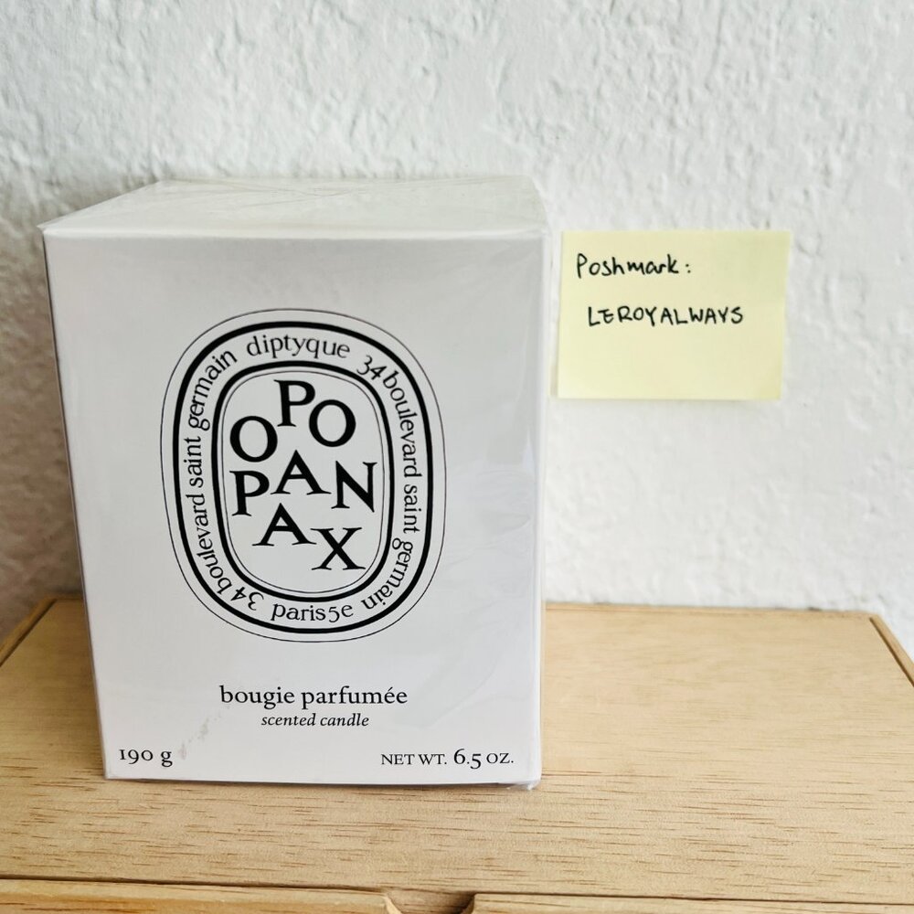 🎀 Bundle & Save 🎀 BNIB Diptyque Opopanax Candle, 6.5 oz